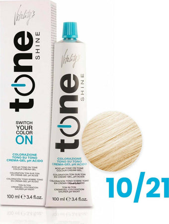 Vitality's Tone Shine 100 Ml Colore Semi Permanente Capelli Tono Su Tono Crema Gel Ph Acido Senza Ammoniaca Bellezza/Cura dei capelli/Colore/Colore semi permanente MondoCapelli - Barcellona Pozzo di Gotto, Commerciovirtuoso.it