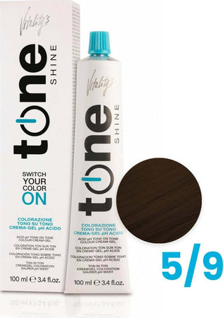 Vitality's Tone Shine 100 Ml Colore Semi Permanente Capelli Tono Su Tono Crema Gel Ph Acido Senza Ammoniaca Bellezza/Cura dei capelli/Colore/Colore semi permanente MondoCapelli - Barcellona Pozzo di Gotto, Commerciovirtuoso.it