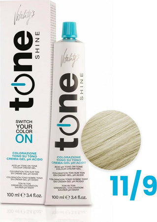 Vitality's Tone Shine 100 Ml Colore Semi Permanente Capelli Tono Su Tono Crema Gel Ph Acido Senza Ammoniaca Bellezza/Cura dei capelli/Colore/Colore semi permanente MondoCapelli - Barcellona Pozzo di Gotto, Commerciovirtuoso.it