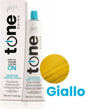 Vitality's Tone Shine 100 Ml Colore Semi Permanente Capelli Tono Su Tono Crema Gel Ph Acido Senza Ammoniaca Bellezza/Cura dei capelli/Colore/Colore semi permanente MondoCapelli - Barcellona Pozzo di Gotto, Commerciovirtuoso.it