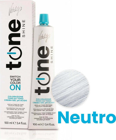 Vitality's Tone Shine 100 Ml Colore Semi Permanente Capelli Tono Su Tono Crema Gel Ph Acido Senza Ammoniaca Bellezza/Cura dei capelli/Colore/Colore semi permanente MondoCapelli - Barcellona Pozzo di Gotto, Commerciovirtuoso.it