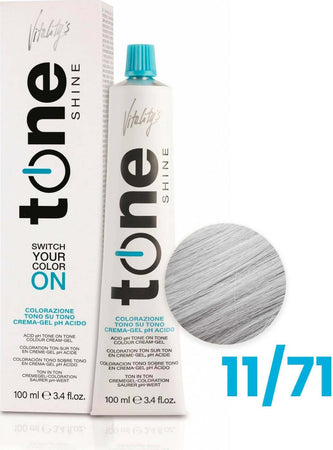 Vitality's Tone Shine 100 Ml Colore Semi Permanente Capelli Tono Su Tono Crema Gel Ph Acido Senza Ammoniaca Bellezza/Cura dei capelli/Colore/Colore semi permanente MondoCapelli - Barcellona Pozzo di Gotto, Commerciovirtuoso.it