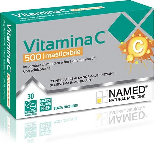 Vitamina-C-500-masticabile-integratore-alimentare-30-compresse-Named