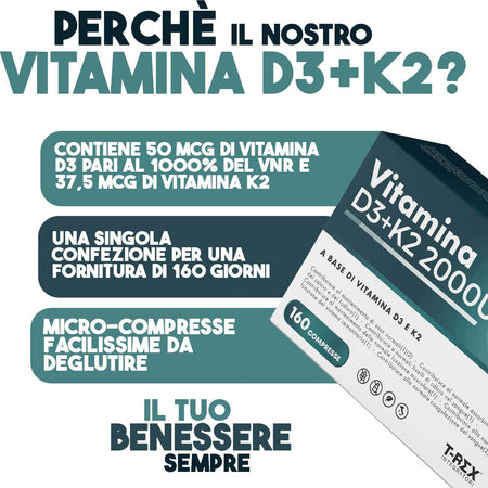 Vitamina-d3-+-vitamina-k2,-160-compresse-ad-alto-dosaggio-per-cuore-e-ossa