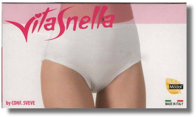 Vitasnella slip Maxi donna in cotone elasticizzato art. 620 (6 paia)