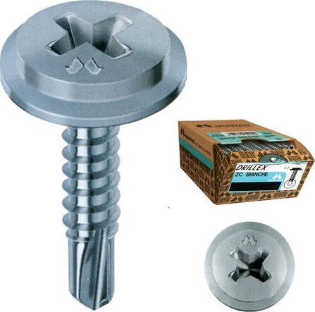Viti-metallo-Mustad-DX232A480320B8C-DRILLEX-Zincato