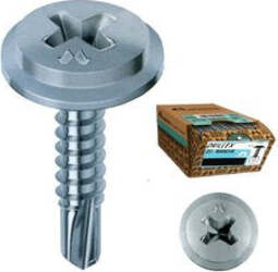 Viti-metallo-Mustad-DX232A480320B8C-DRILLEX-Zincato