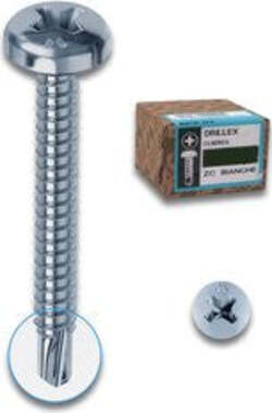 Viti-metallo-Mustad-DXADHC390130B8C-DRILLEX-Zincato