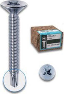 Viti-metallo-Mustad-DXADHP390250B8C-DRILLEX-Zincato