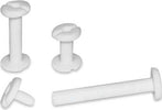 Viti sepolte - plastica - 40 mm - bianco - CWR - conf. 20 pezzi Cancelleria e prodotti per ufficio/Archivio ufficio e accessori per scrivania/Archivio ufficio/Cartelle sospese e accessori/Indici per cartelle sospese Eurocartuccia - Pavullo, Commerciovirtuoso.it