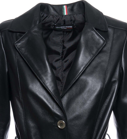 Viviana-Bis---Cappotto-Donna-Nero-in-vera-pelle