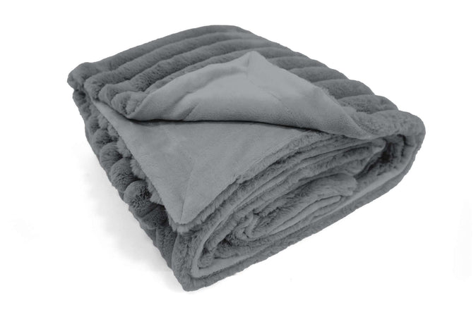 Coperta Daunex Trendy Rigata in Microfibra 200x250