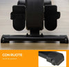 Vogatore-Magnetico-Pieghevole-per-Allenamento-a-Casa,-Volano-Regolabile-su-8-Livelli-e-Monitor-LCD,-185x58x57cm,-Nero-RE3A90-243RE3