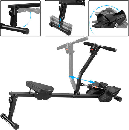 Vogatore-Pieghevole-per-Casa-con-12-Livelli-Resistenza-Display-LCD-Portata-120kg