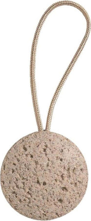 VOILA'---CALAMITA-PER-TENDA-STONE-TONDO-CON-CORDA-COLORE-SABBIA