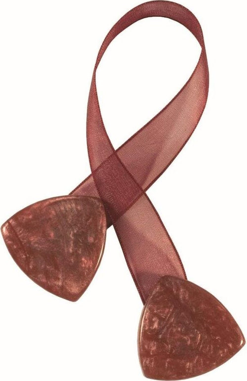 VOILA'---COPPIA-CALAMITA-PER-TENDE-TRIANGOLO-COLORE-BORDEAUX