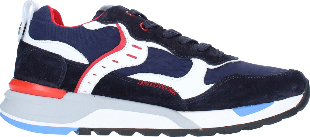 Voile-Blanche-Sneakers-Blu-da-bambino