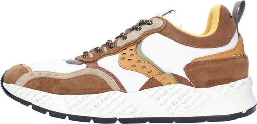 Voile-Blanche-Sneakers-Brown/white-da-bambino