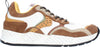 Voile-Blanche-Sneakers-Brown/white-da-bambino