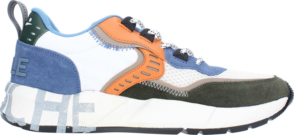 Voile-Blanche-Sneakers-Green/white/orange-da-bambino