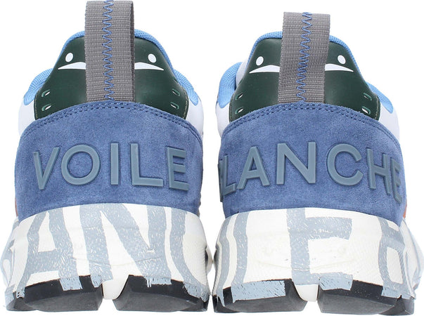 Voile-Blanche-Sneakers-Green/white/orange-da-bambino