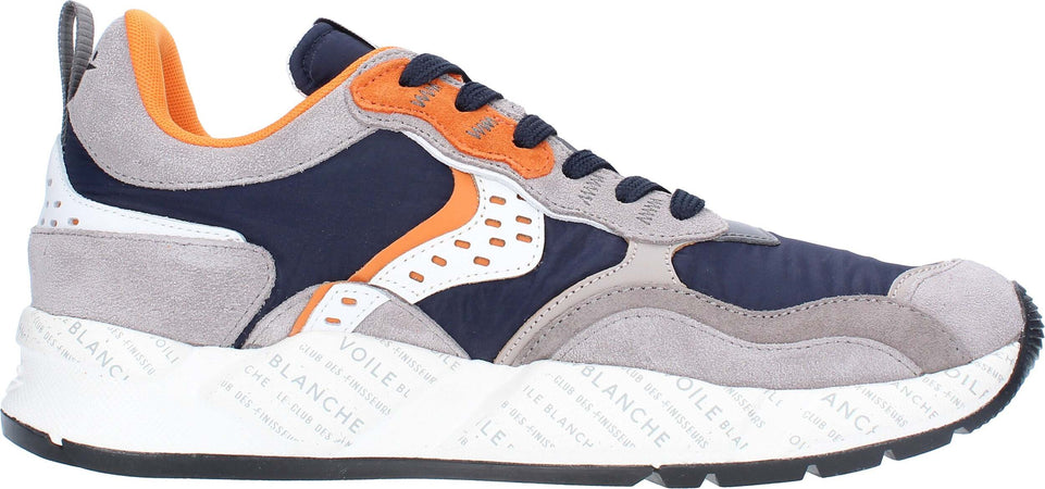 Voile-Blanche-Sneakers-Grey/navy-da-bambino