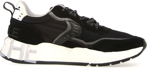 Voile-Blanche-Sneakers-Nero-da-uomo