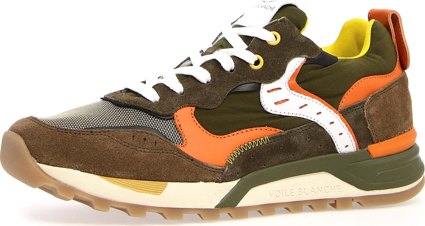 Voile-Blanche-Sneakers-Verde-da-uomo