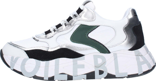 Voile-Blanche-Sneakers-White/black/silver-da-donna