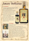 Amaro Herbarius - Elisir di Erbe - antica ricetta dei monaci a base di sole erbe officinali - 700 ml