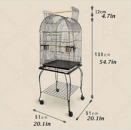 Voliera Gabbia Per Uccelli Pappagallini Canarini Media Parte Superiore Aperta Prodotti per animali > Altri Animali > Volatili > Gabbie per uccelli Trade Shop italia - Napoli, Commerciovirtuoso.it