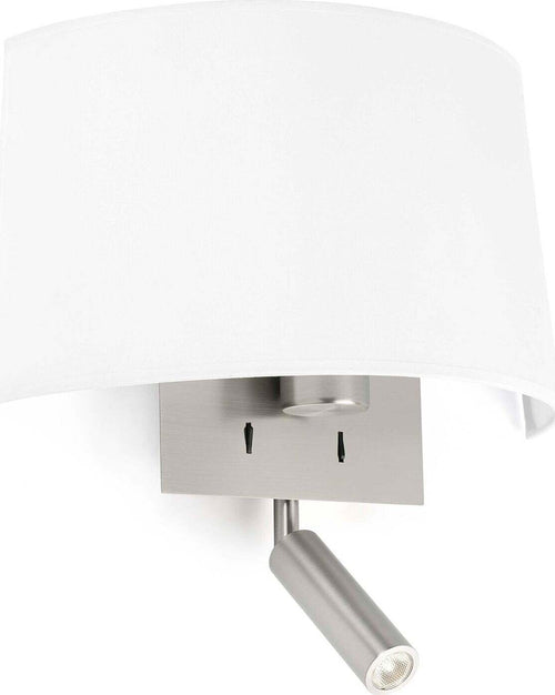 VOLTA Lampada da parete bianca con lettore LED Illuminazione/Illuminazione per interni/Lampade/Lampade da terra Led Mall Home - Napoli, Commerciovirtuoso.it