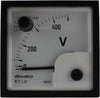 Voltmetro-analogico-90gradi-FE.72-500VAC-+-commutatore-di-fase-Re.val.co