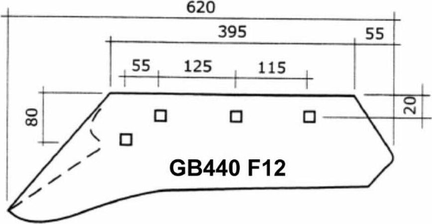 Vomere-adattabile-Moro-GB440-F12-dx-Confezione-da-1pz