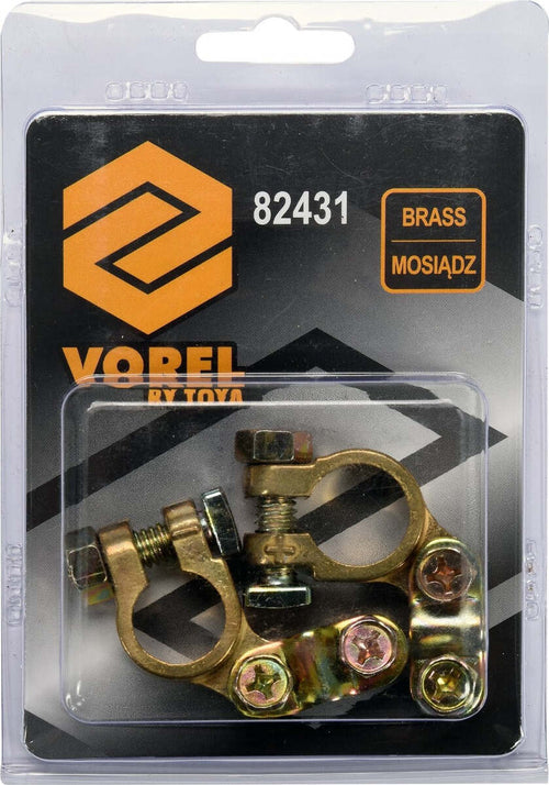 VOREL---MORSETTI-BATTERIA-IN-OTTONE-2PZ