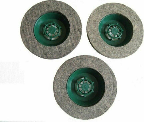 VORWERK FOLLETTO PL510 PL511 PL512 TRIS SPAZZOLE LUCIDATRICE IN FELTRO Casa e cucina/Aspirapolvere e pulizia di pavimenti e finestre/Accessori per aspirapolvere/Batterie e parti sostitutive Rossi Ricambi - Venetico Marina, Commerciovirtuoso.it