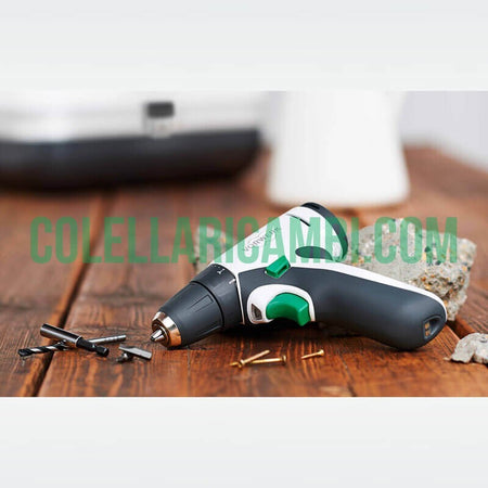 Vorwerk Folletto Twercs T100 ST: Seghetto, Pistola Incollatrice a Caldo, Trapano Avvitatore e Graffatrice