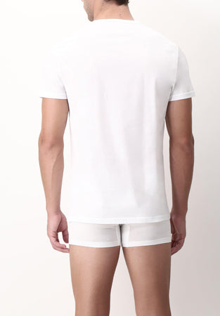 Perofil Maglia Intima da Uomo Scollo V Maniche Corte Filo Scozia VPRT00321 S29 - Passarelli Biancheria