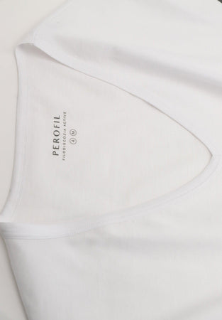 Perofil Maglia Intima da Uomo Scollo V Maniche Corte Filo Scozia VPRT00321 S29 - Passarelli Biancheria