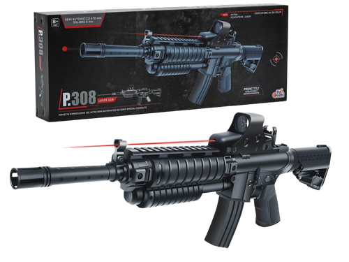 Laser Gun P.308 Semiautomatico, Calibro 6mm, 470mm, con...