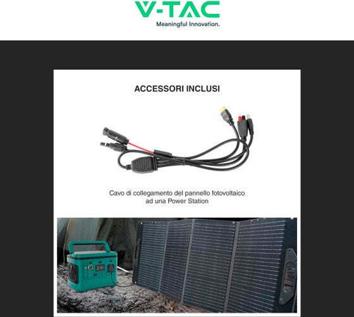 VT-10240-Kit-2-Pannelli-Solari-Fotovoltaici-2x120W-Pieghevoli-IP67-Portatili-con-Cover-Protettiva---SKU-11565