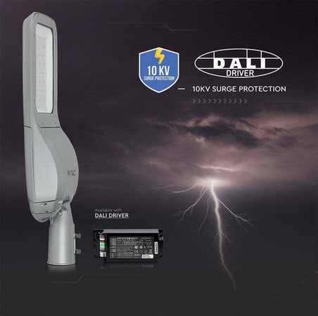 VT-120ST PRO Armatura Stradale LED Chip Samsung 120W 130LM/W Classe II Colore Grigio 4000K IP65 - SKU 542 Illuminazione/Illuminazione per esterni/Lampioni Zencoccostore - Formia, Commerciovirtuoso.it