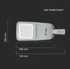 VT-120ST PRO Armatura Stradale LED Chip Samsung 120W 130LM/W Classe II Colore Grigio 4000K IP65 - SKU 542 Illuminazione/Illuminazione per esterni/Lampioni Zencoccostore - Formia, Commerciovirtuoso.it