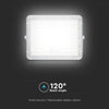 VT-180W-V-TAC-Faro-LED-con-Telecomando-e-Pannello-Solare-20W-Batteria-sostituibile-Cavo-da-3m-Colore-Bianco-6400K
