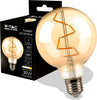 VT-2024 LAMPADINA LED E27 4W BULB G95 GLOBO FILAMENT VETRO AMBRATO - SKU 217146 Illuminazione/Lampadine/Lampadine a LED Zencoccostore - Formia, Commerciovirtuoso.it