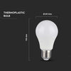 VT-211 LAMPADINA LED E27 10.5W BULB A60 GOCCIA SMD CHIP SAMSUNG - SKU 21177 / 21178 / 21179 Illuminazione/Lampadine/Lampadine a LED Zencoccostore - Formia, Commerciovirtuoso.it