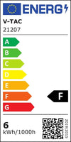 VT-267 V-TAC PRO Faretto LED Chip Samsung GU5.3 (MR16) 6W 12V 38° Illuminazione/Illuminazione per interni/Luci da incasso Zencoccostore - Formia, Commerciovirtuoso.it