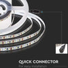 VT-2835-126 STRISCIA LED FLESSIBILE 40W SMD MONOCOLORE 126 LED/M 24V - BOBINA DA 5 METRI Illuminazione/Strisce LED Zencoccostore - Formia, Commerciovirtuoso.it
