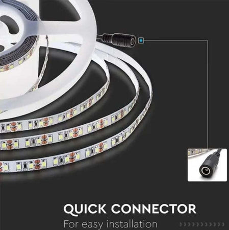 VT-2835-126 STRISCIA LED FLESSIBILE 40W SMD MONOCOLORE 126 LED/M 24V - BOBINA DA 5 METRI Illuminazione/Strisce LED Zencoccostore - Formia, Commerciovirtuoso.it