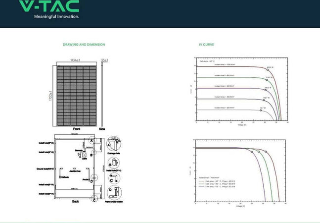 VT-410 Kit 12,7kW 31 Pannelli Solari Fotovoltaici 410W 108 Celle IP68 - SKU 1151831 Commercio Industria e Scienza/Energia solare e eolica/Pannelli solari/Pannelli solari monocristallini Zencoccostore - Formia, Commerciovirtuoso.it